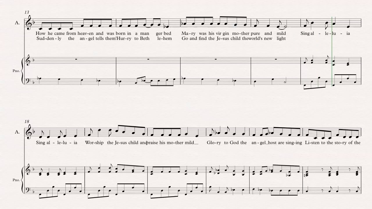 Jesus Child Alto complete