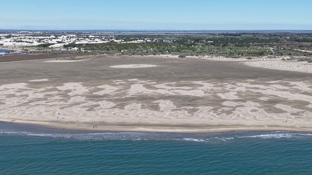Flyingvisitor der Strand von Espiguette 2025