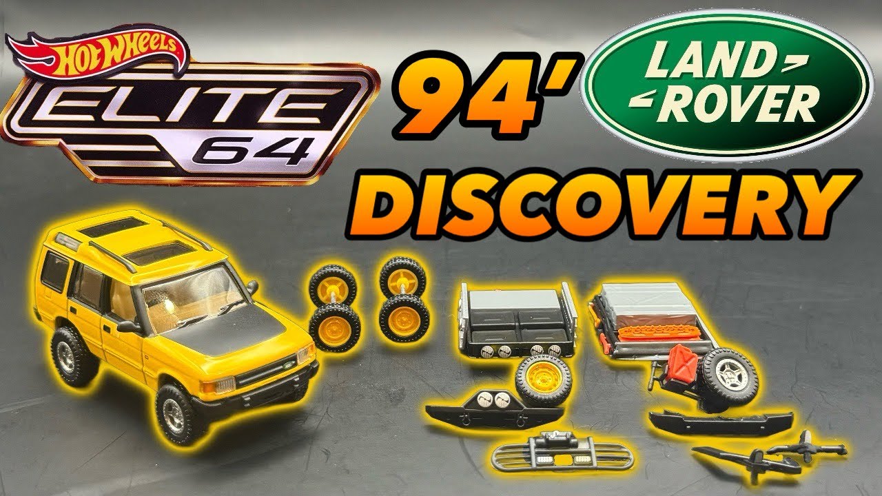Hot Wheels Elite 64 Mod Shop: 1994 Land Rover Discovery