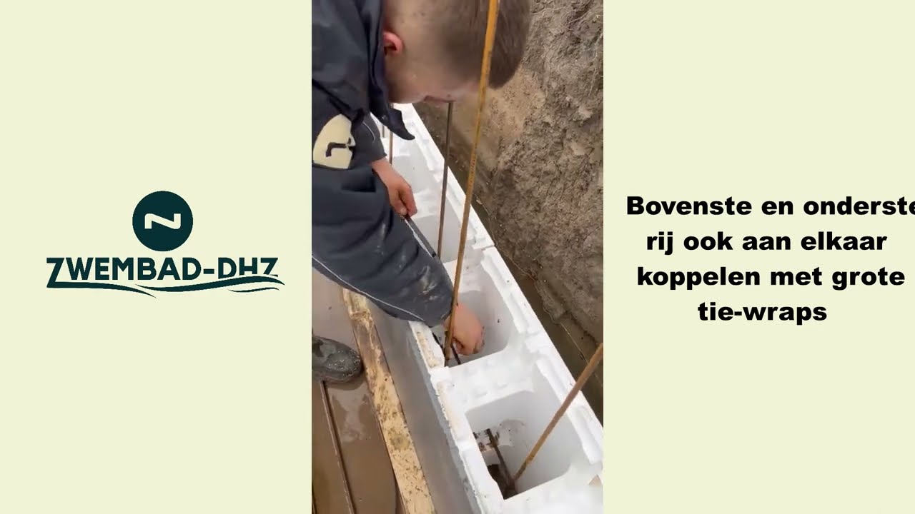 Building a swimmingpool DIY step by step!  - Zwembad-DHZ