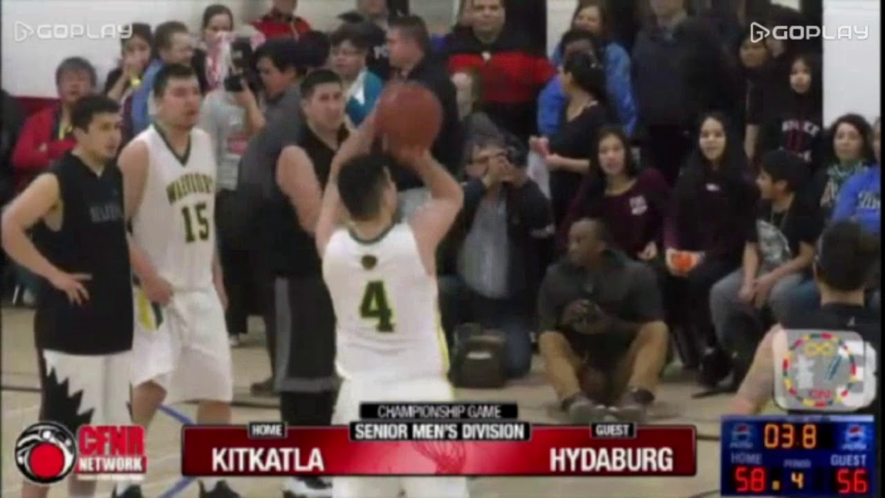 Damen Bell-Holter hits 3 pointer sends game to overtime at 2018 All Native Basketball Tournament
