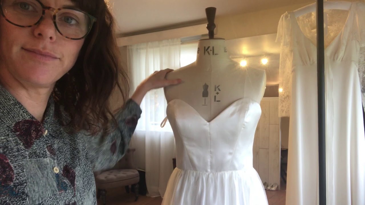WeddingDress Maker- Main to lining