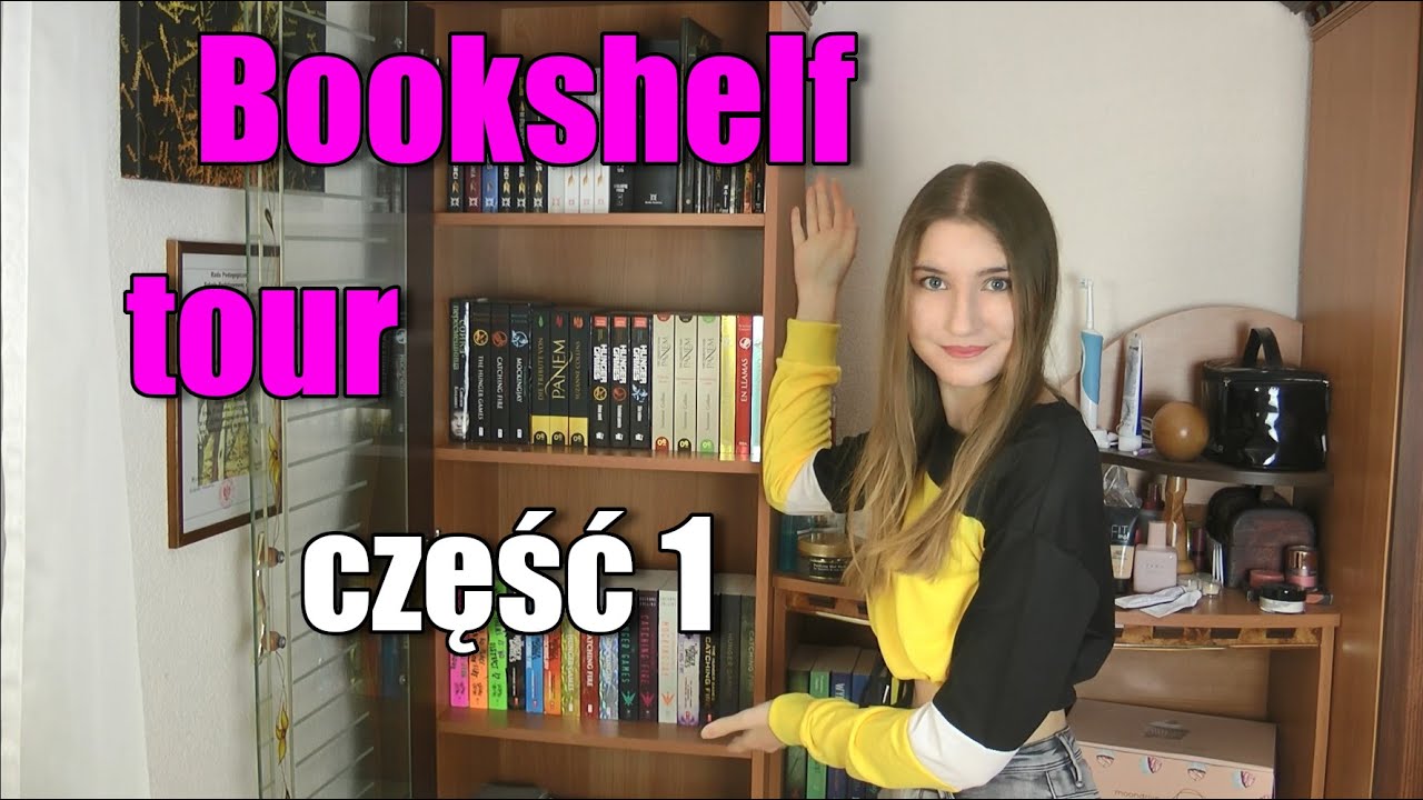 BOOKSHELF TOUR część 1| Moja KOLEKCJA IGRZYSK ŚMIERCI