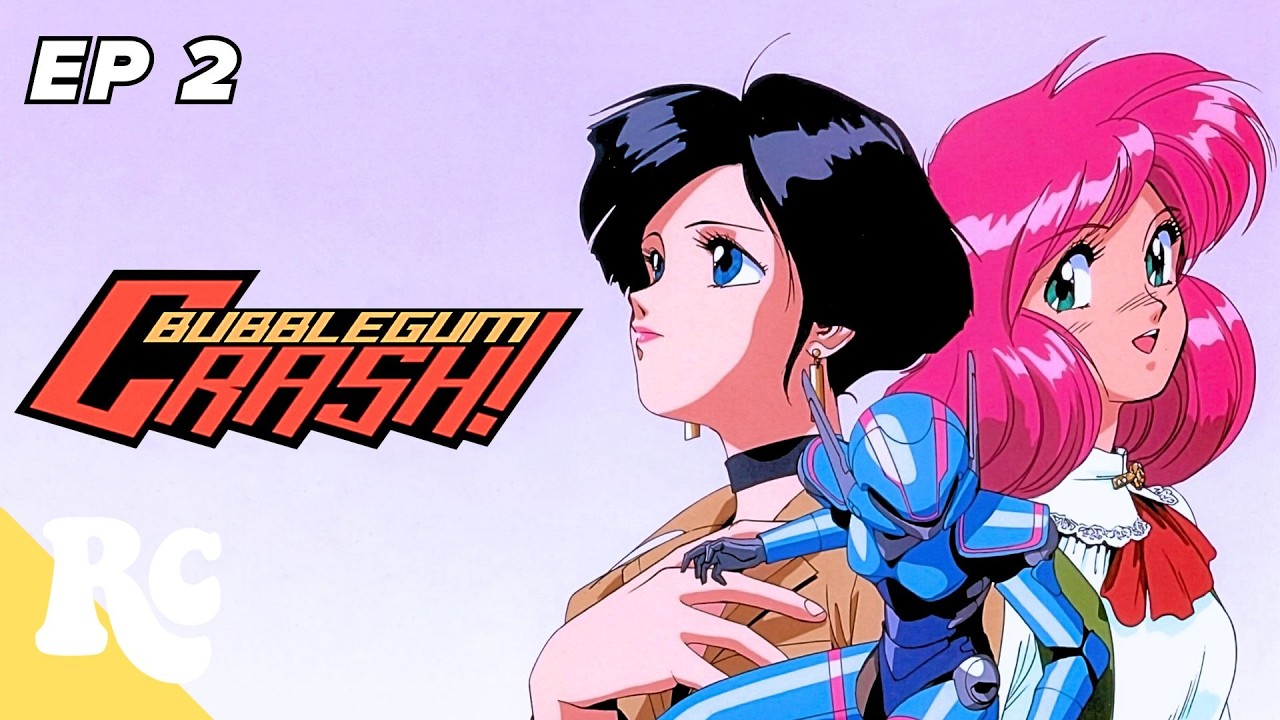 Bubblegum Crash | Эпизод 2 | Аниме 1991 года | Полный научно-фантастический аниме-сериал | Bubble...
