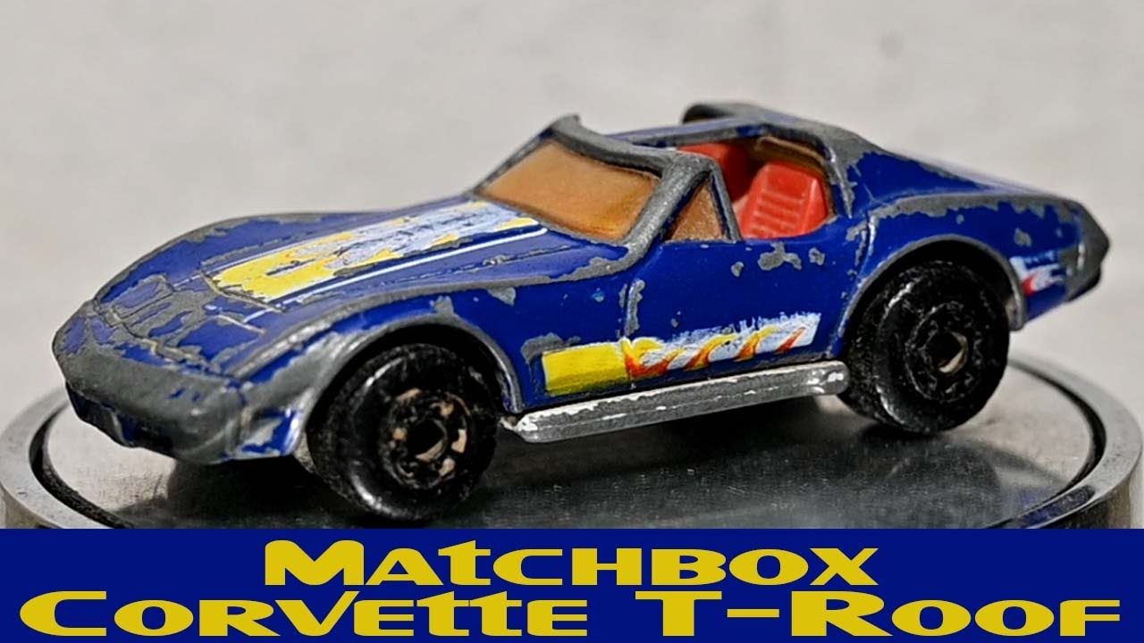 Реставрация крыши Matchbox Superfast Corvette T-Roof Custom