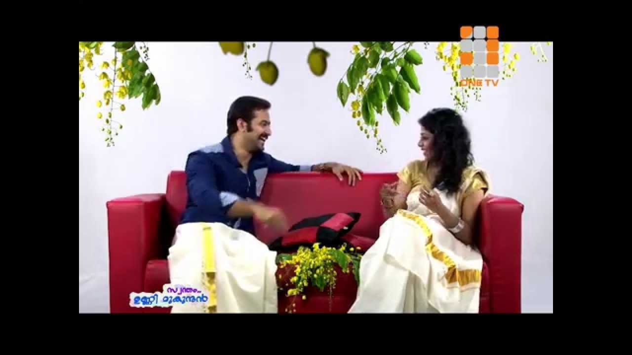 Vishu Special Program-Unni Mukundan-One TV-Part 01
