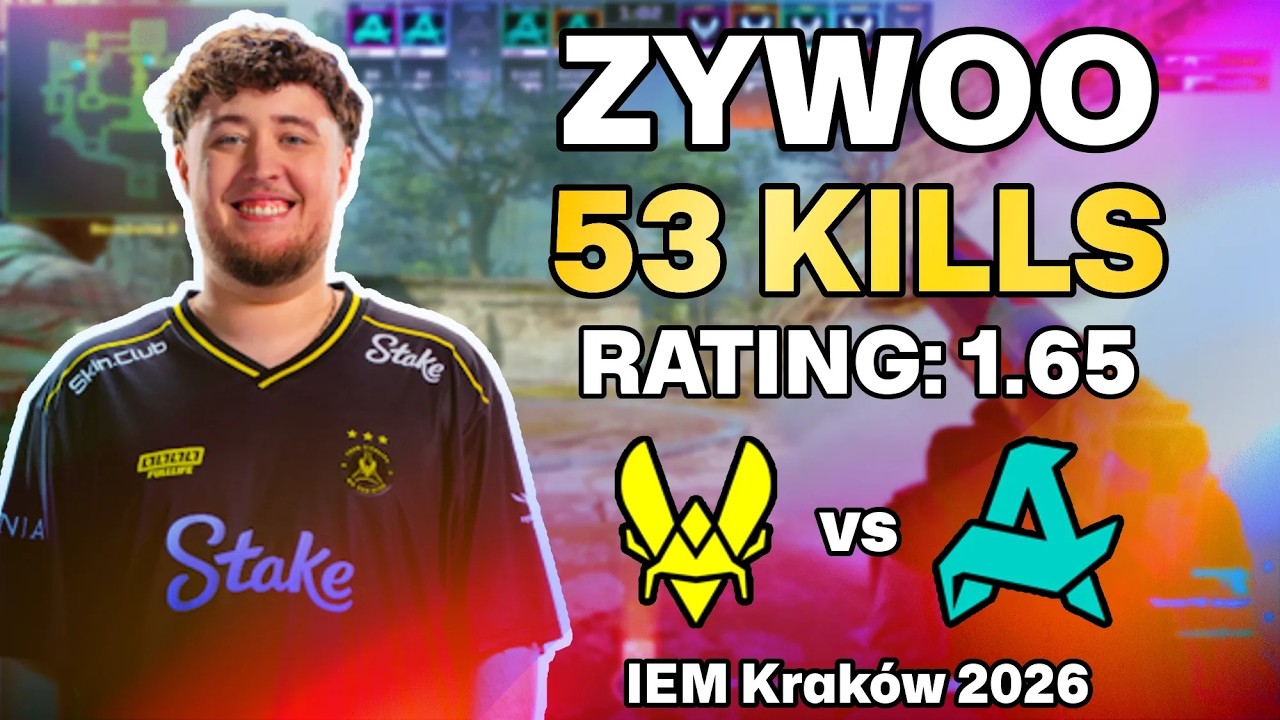 ☢️ ZYWOO POV: ANCIENT AWP DESTRUCTION vs Aurora! | IEM Krak&oacute;w 2026