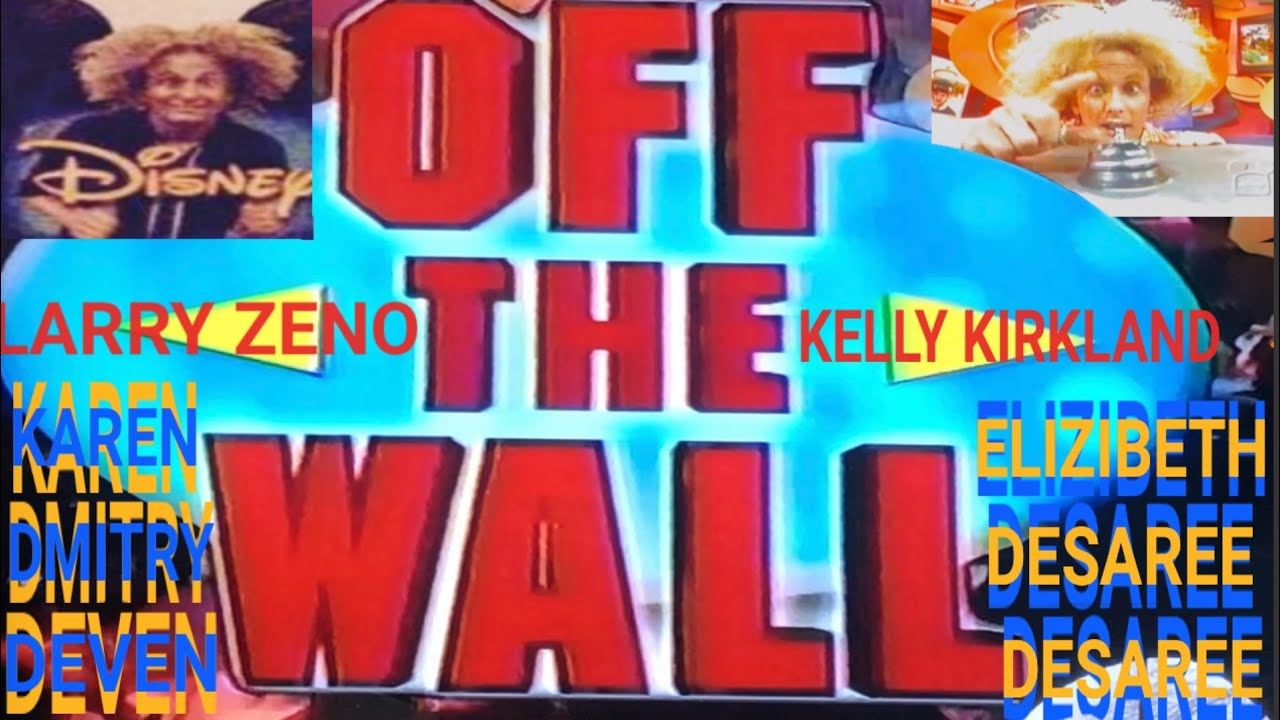 10-4-24 DISNEY’s “OFF THE WALL” GAME SHOW SHOT AT DISNEY LAND AND IN HOLLYWOOD WITH HOST LARRY ZENO