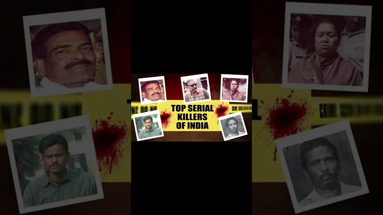 Top Serial killers of India #shorts #kill #killer #indiancrime #top #creepy #crime #trendingshorts