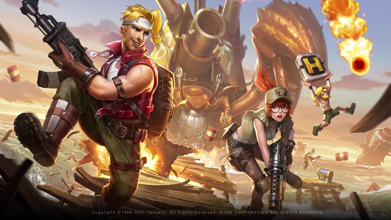 Gameplay of TiMi Studio Group's Metal Slug Mobile Game Authorized by SNK