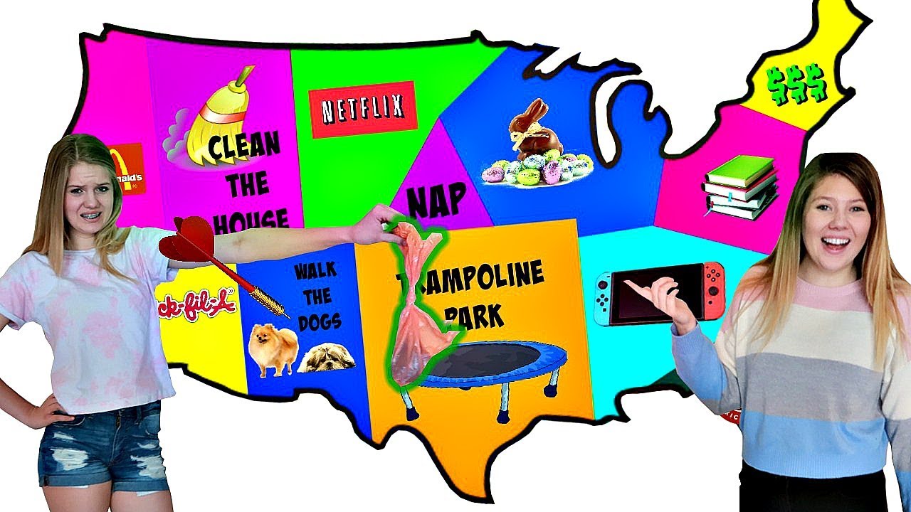 We Let the Map Control our Lives for 24 hours | Taylor and Vanessa