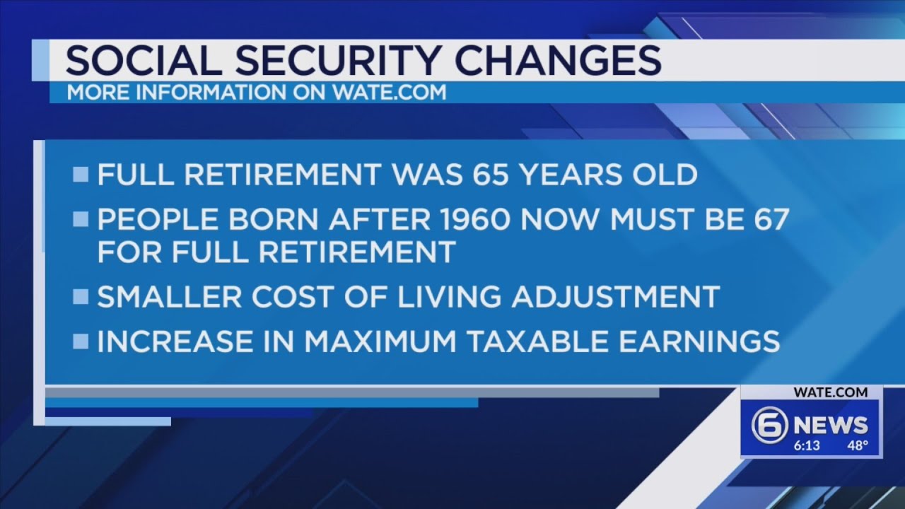 Social Security retirement age set to change in 2025