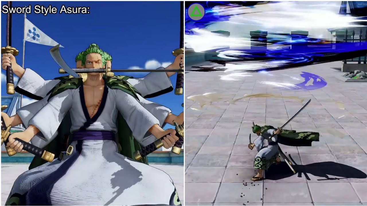 Zoro All Skill & Ultimate Attack | Onepiece Pirate Warrior 4