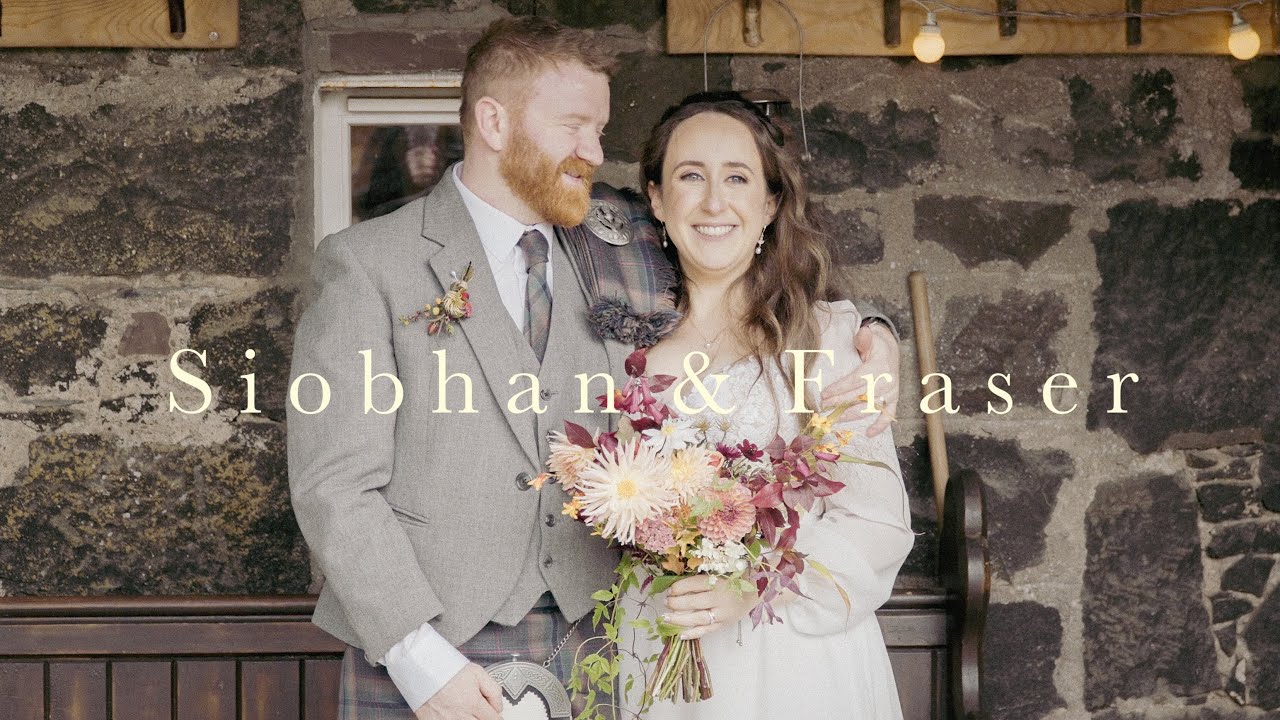 Siobhan & Fraser | Wedding Film | Comrie croft | Crieff | 4k