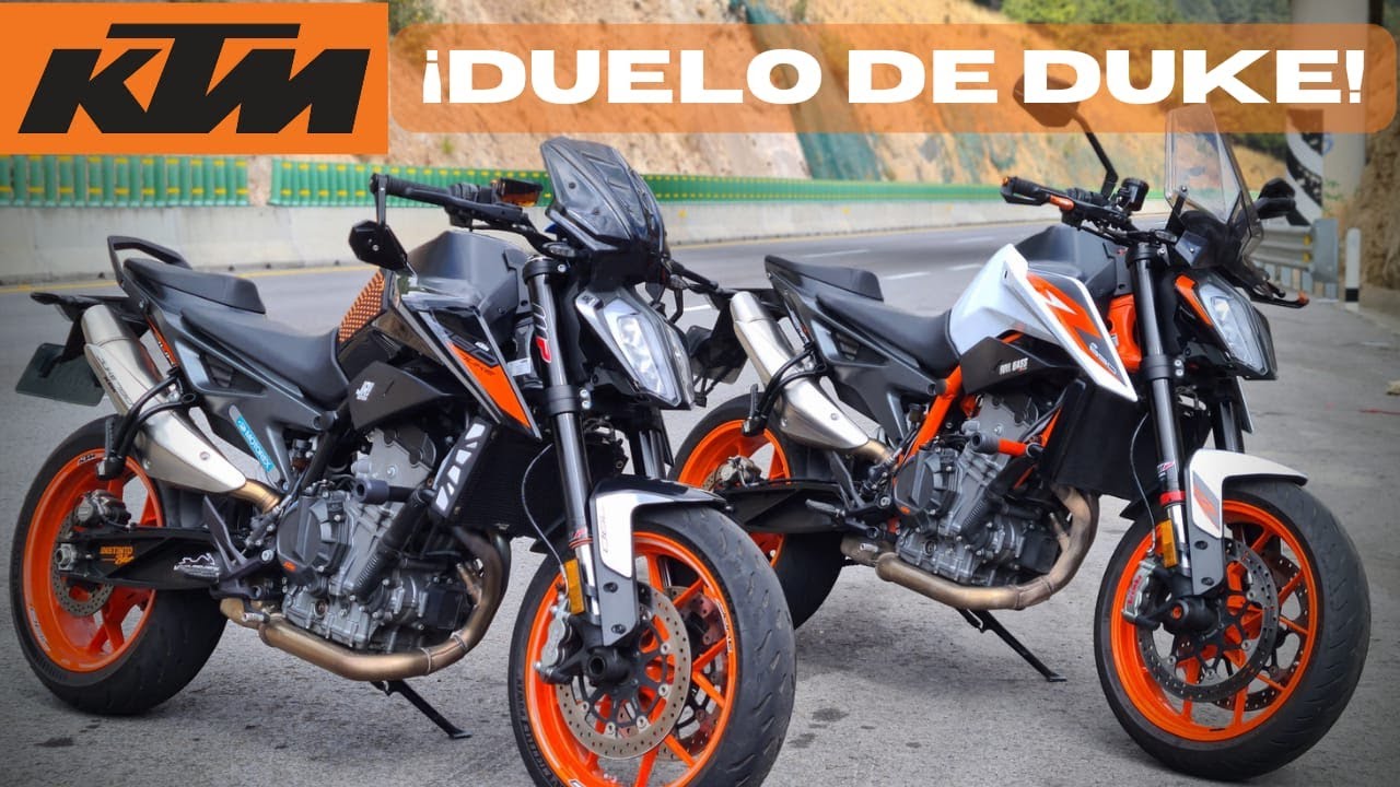 Duke 790 vs Duke 890 R || Duelo y comparativo