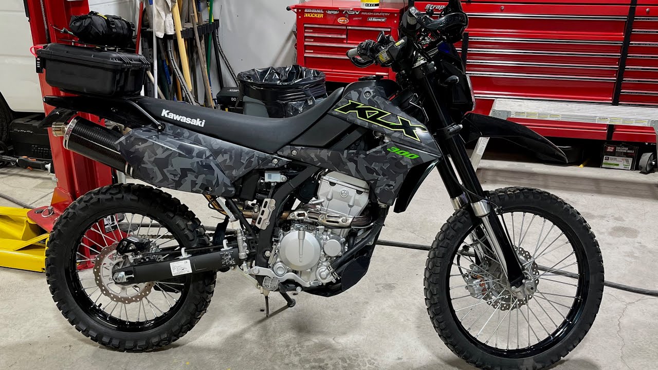 2022 Kawasaki KLX300 Modifications and Upgrades