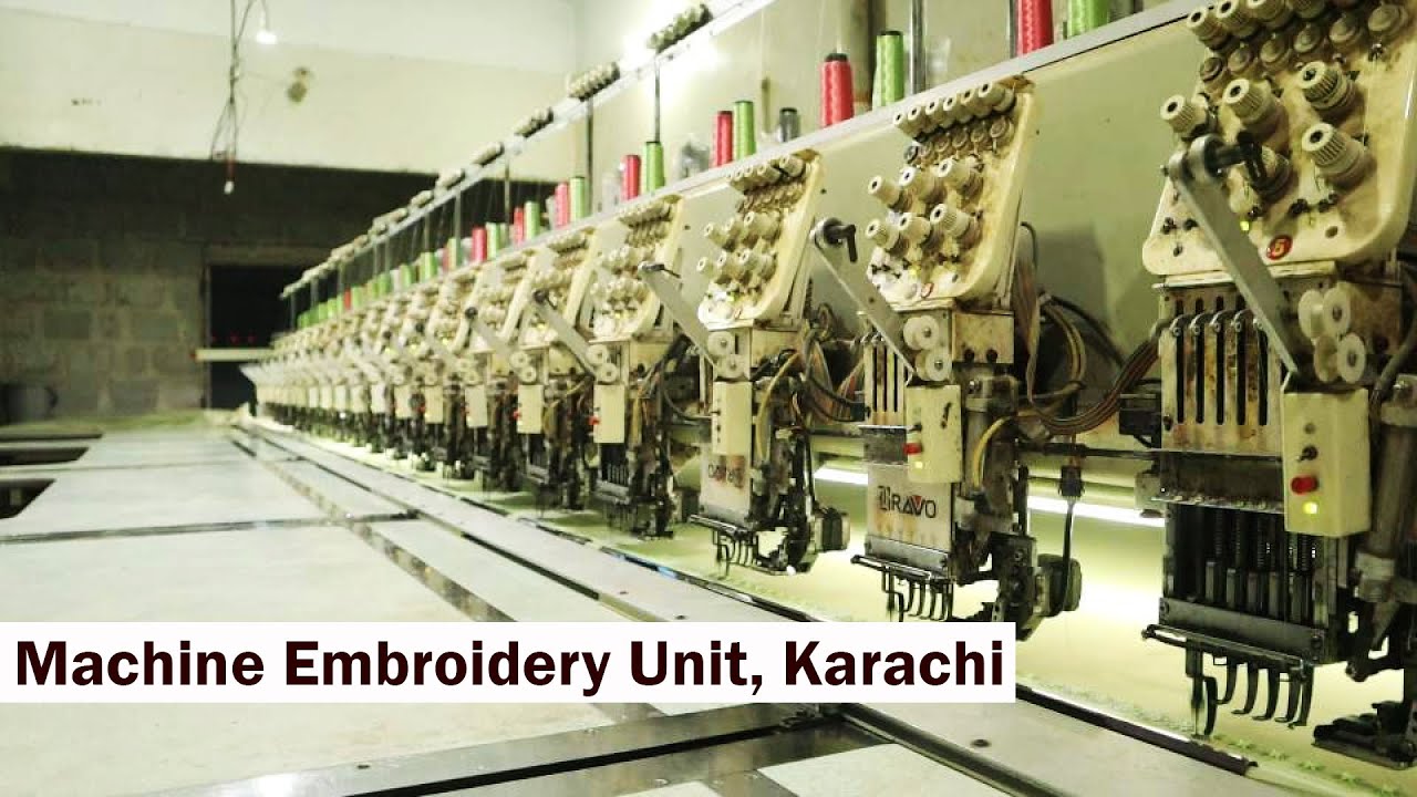 Discover Amazing Machine Embroidery in Karachi - Vlog #11