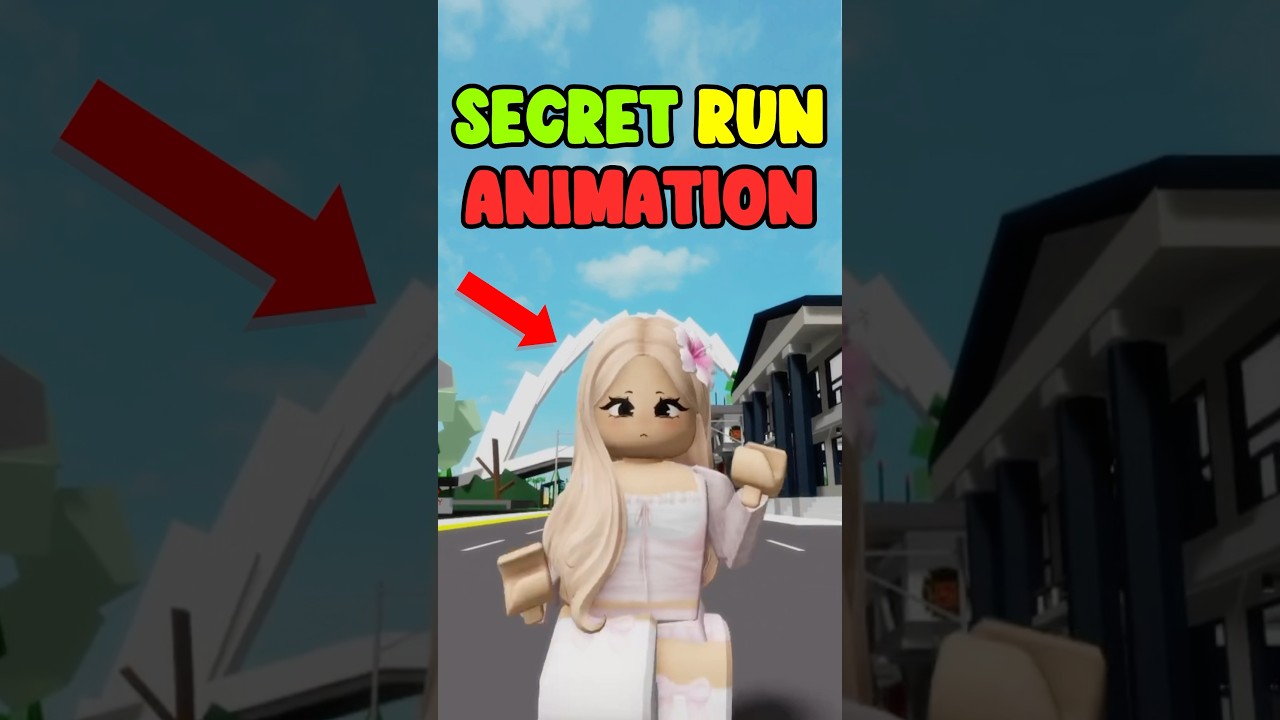 RUN Animation CODE in Brookhaven🏡 #brookhaven #roblox