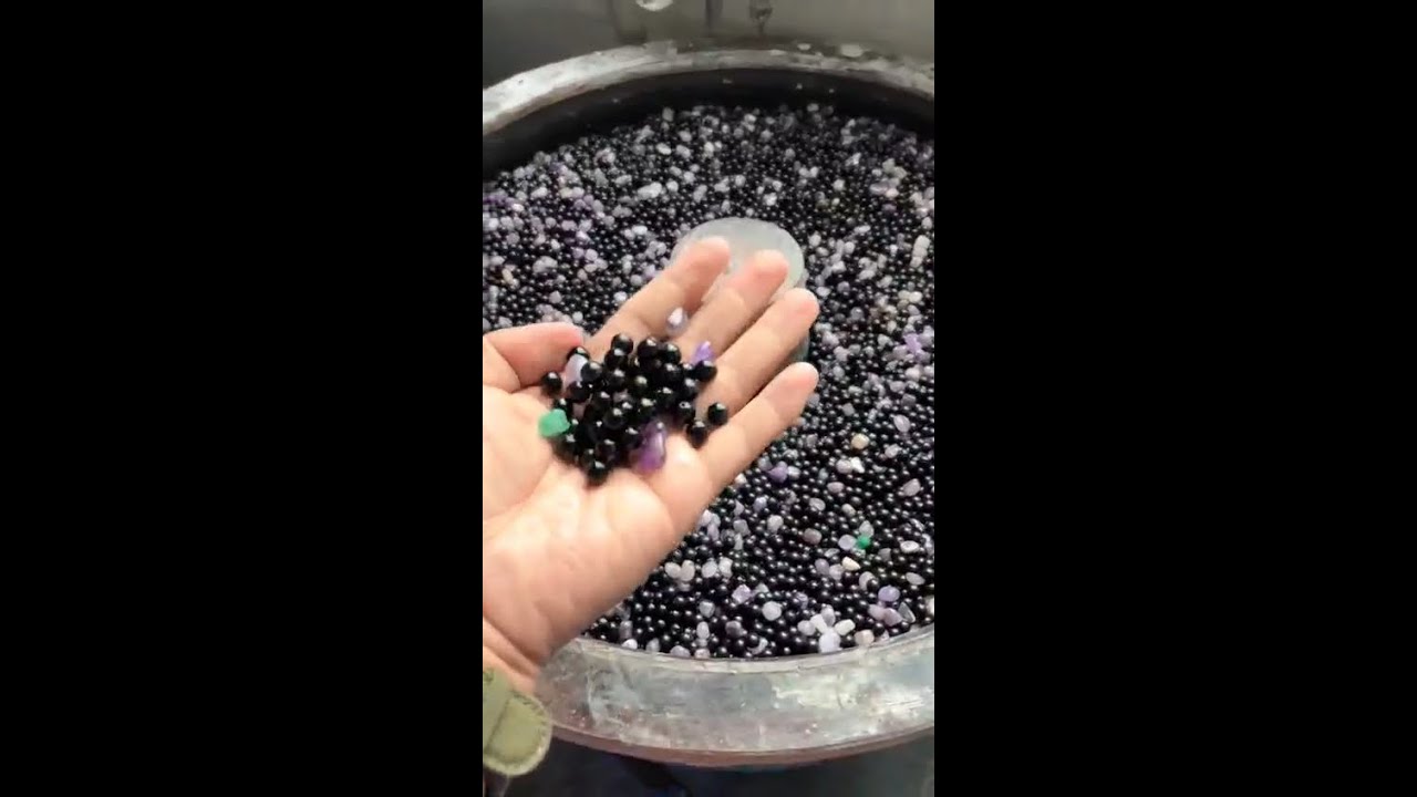 How to make gemstone round beads?