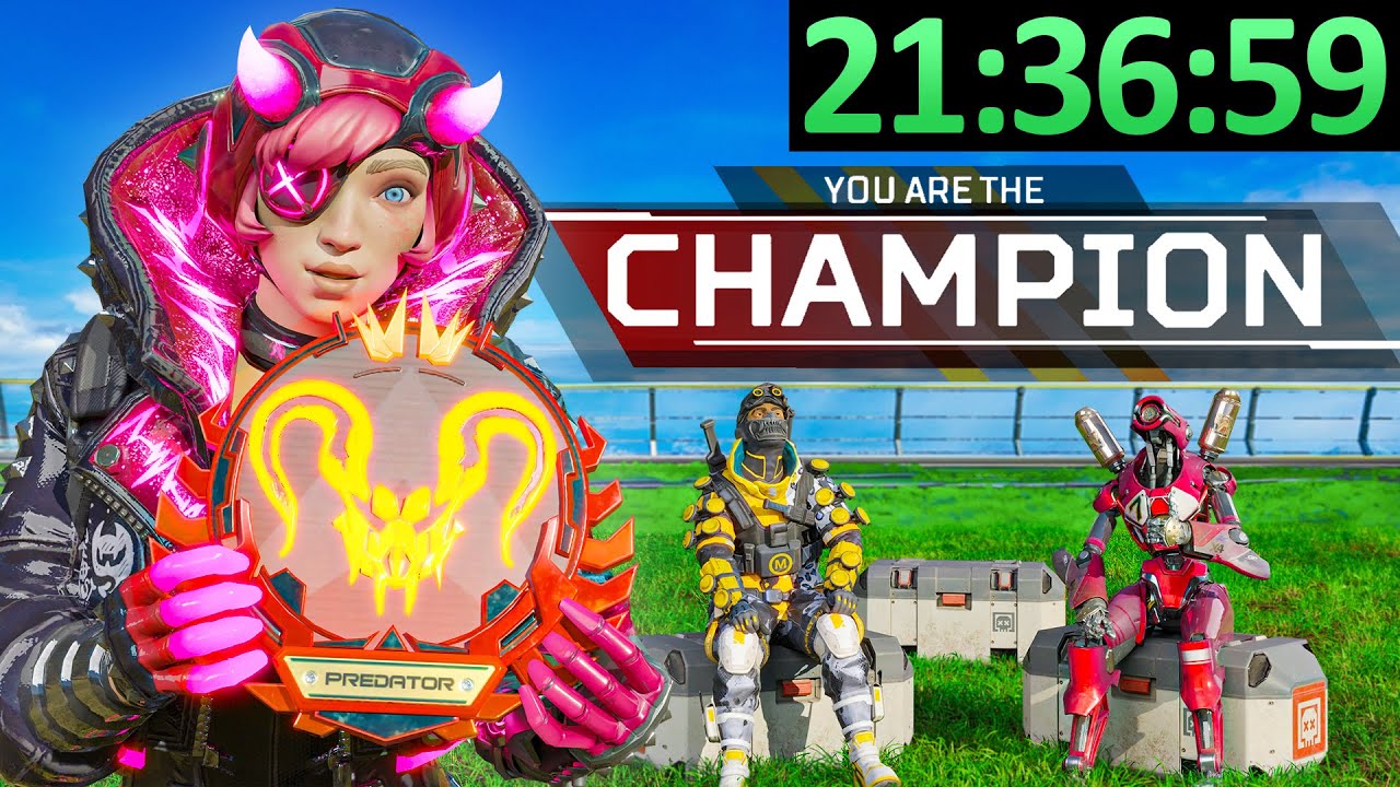 Winning on Every Legend in Apex Predator Speedrun (Apex Legends Challenge)
