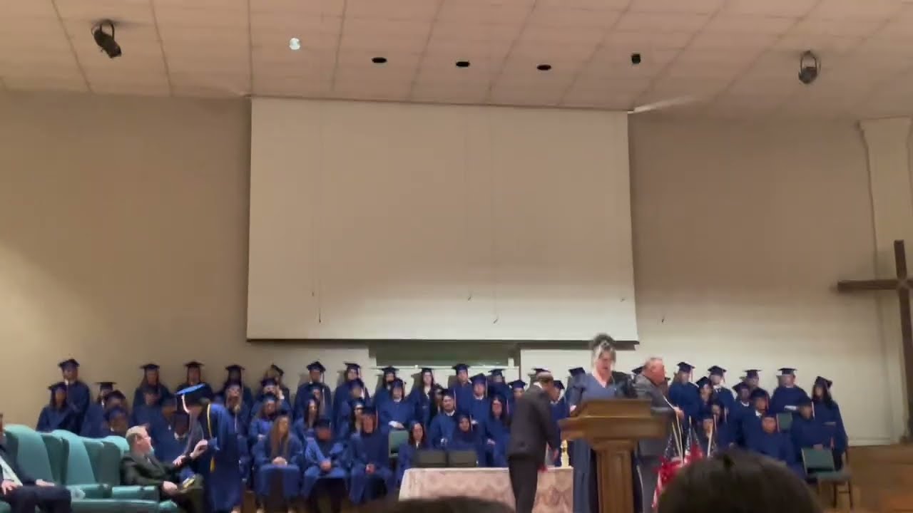 My little brother graduating high school at only 15 years old 