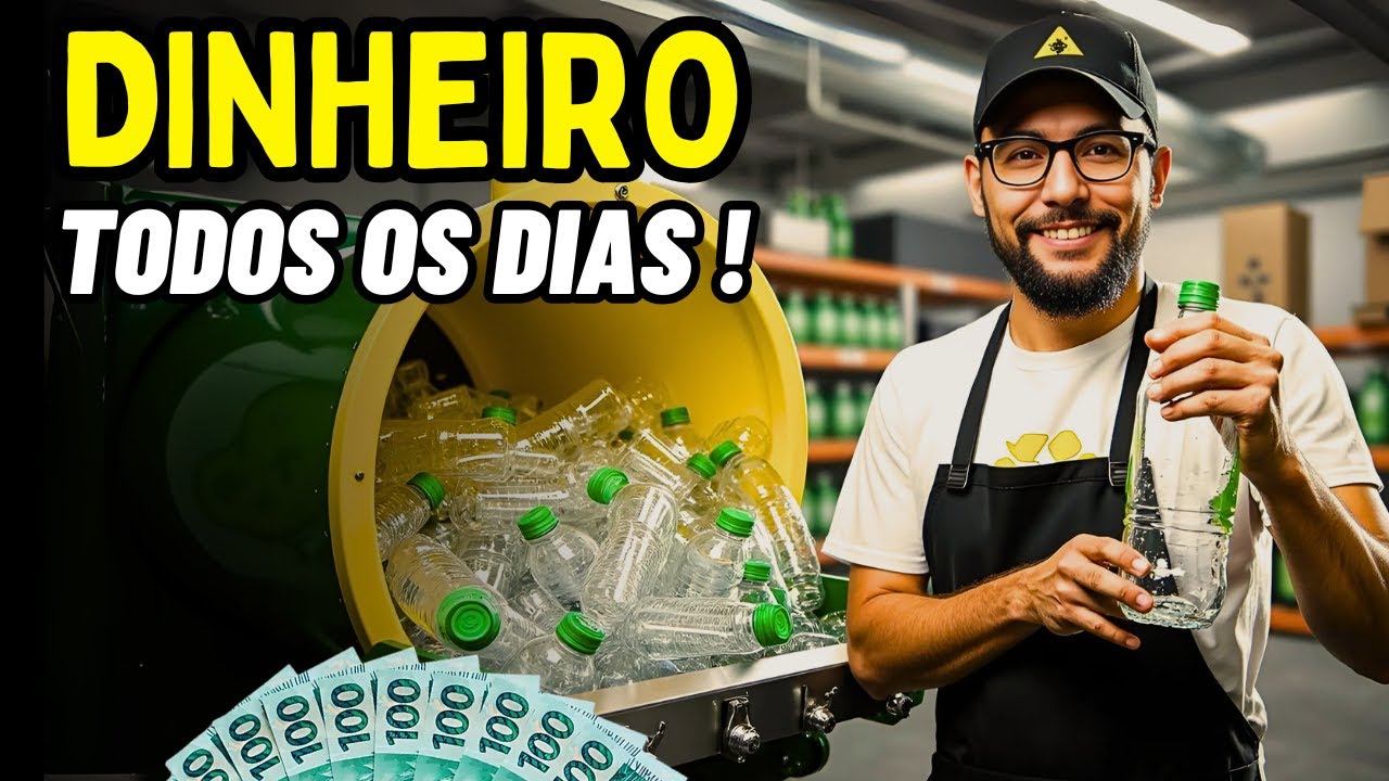 18 M&aacute;quinas De Reciclagem Baratas Para Come&ccedil;ar Um Neg&oacute;cio Lucrativo Em Casa ♻️