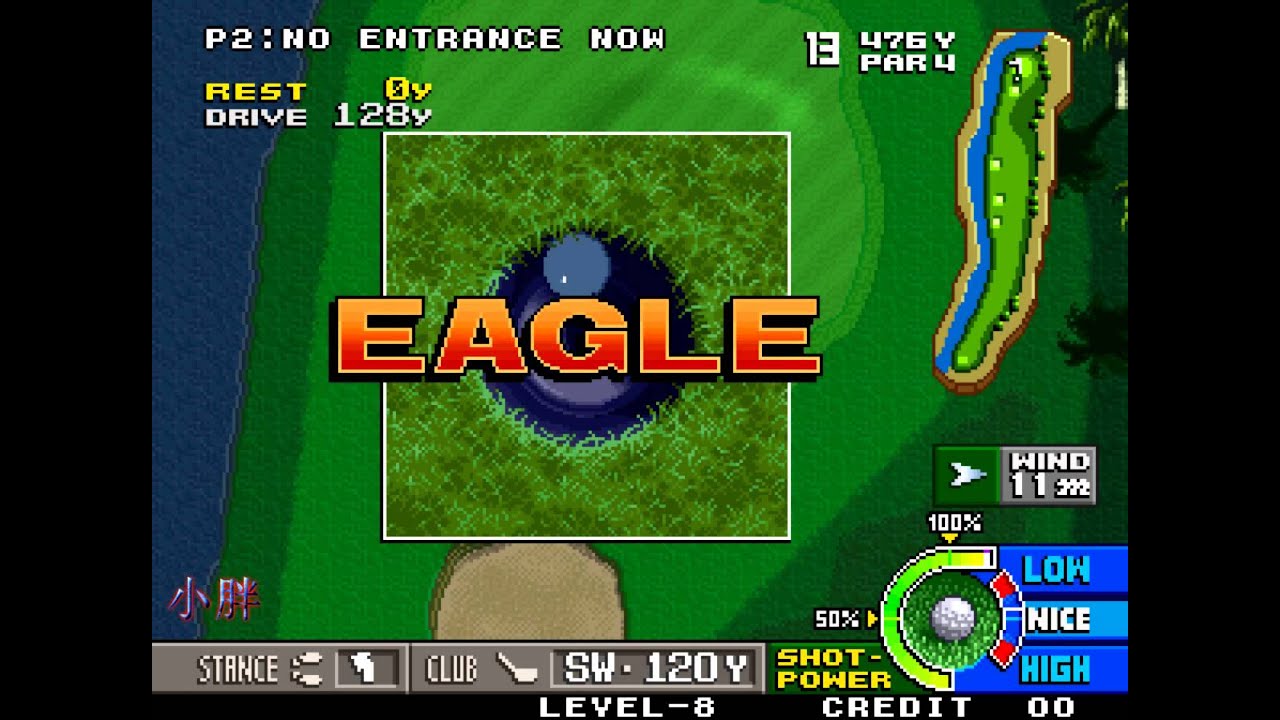 [TAS][TFP][NeoGeo] Neo Turf Masters in 11min 27sec Speedrun ***Big Bird Game*** by Xiaopang