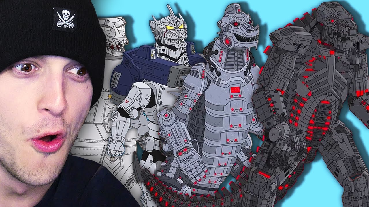 Evolution of MechaGodzilla!
