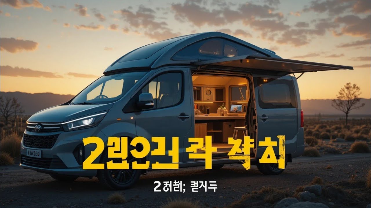 마침내 공개됐다! 🔥 2026 기아 캠퍼밴이 캠핑 시장을 뒤흔든다