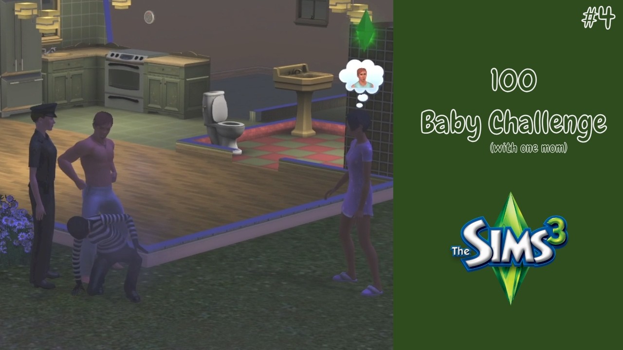 SIMS 3 100 BABY CHALLENGE WITH ONE MOM!! EP 4