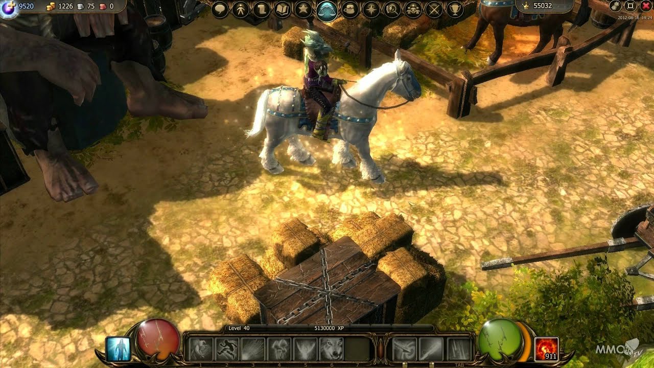 Drakensang Online Mounts gameplay Intro - MMO HD TV (1080p)