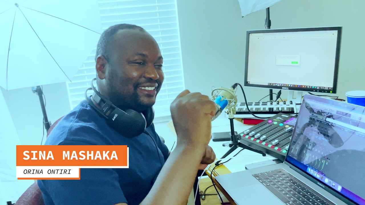 SINA MASHAKA NIKITEMBEA NA YESU IN THE MAKING CAPTURED BY DANIEL WHILE MASTERING IT