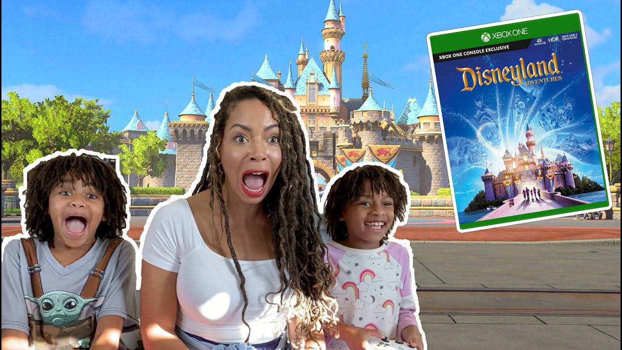 We Went To Disneyland With Our Mom - No More Roblox?