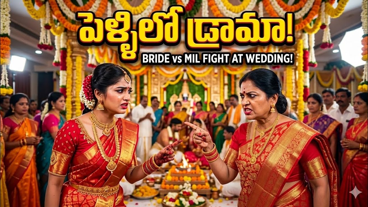 పెళ్లిలో అత్తగారి Over Action😨💔😭.. నేను ఇచ్చిన Return Gift 🎁 కి మోథం Reverse!😁😜 |#telugustories