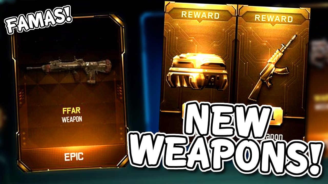 FAMAS IN BO3! Opening New Weapon Bribe (BO3 Supply Drop Montage)