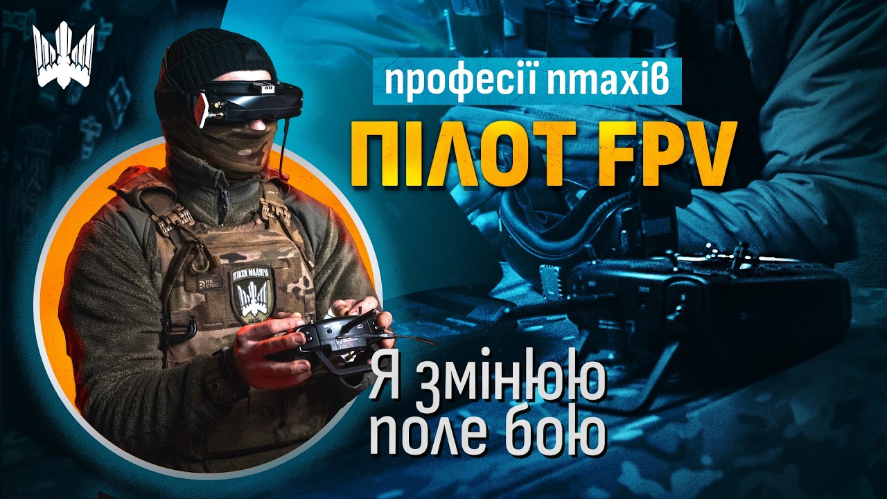 Хто такий ПІЛОТ FPV? Робота, що змінює поле бою | 414 птахи Мадяра