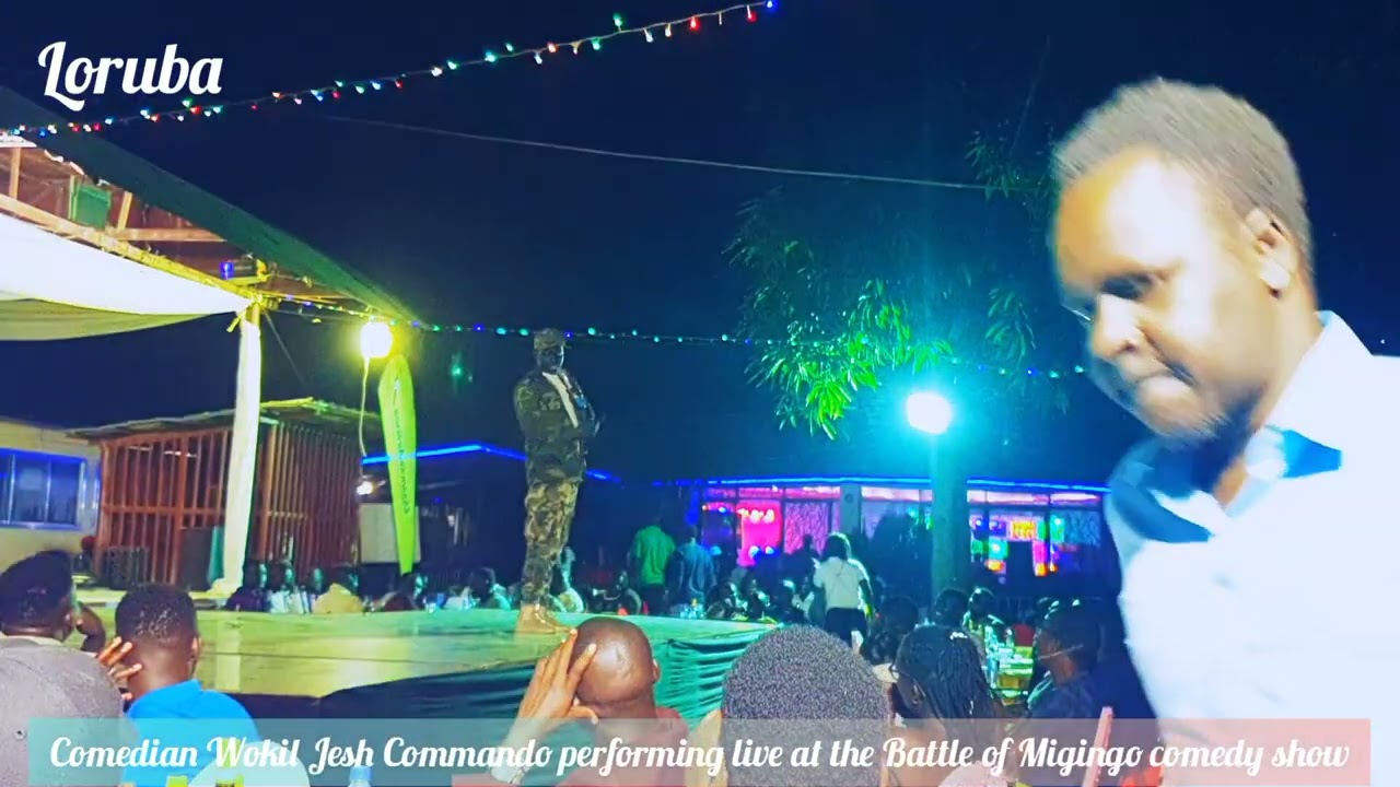 Comedian Wokil steals the show at the Battle of Migingo