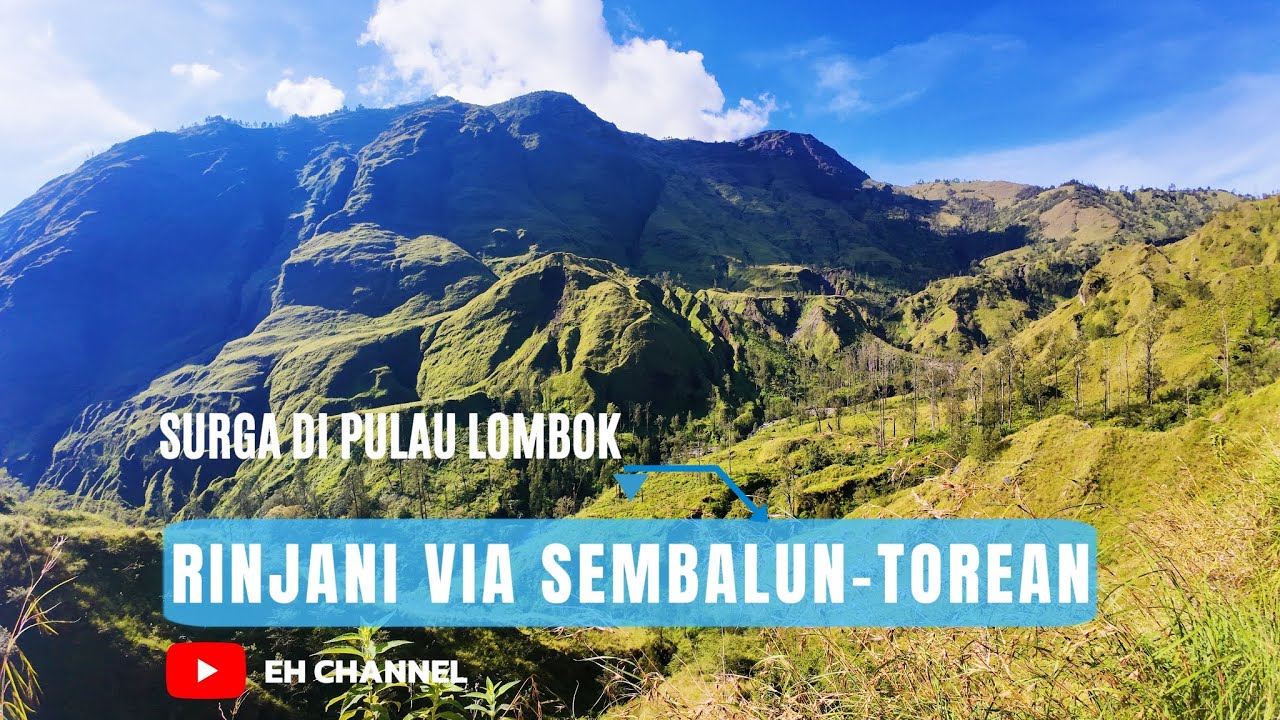 Rinjani Via Sembalun-Torean, Surga di Pulau Lombok😍 (wajib nonton!) #fyp