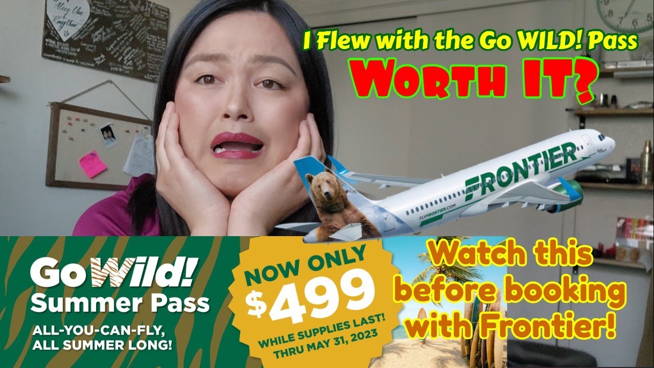 Must Watch Before You Book w/ Frontier | Tips and Tricks | Go WILD! Pass Holder