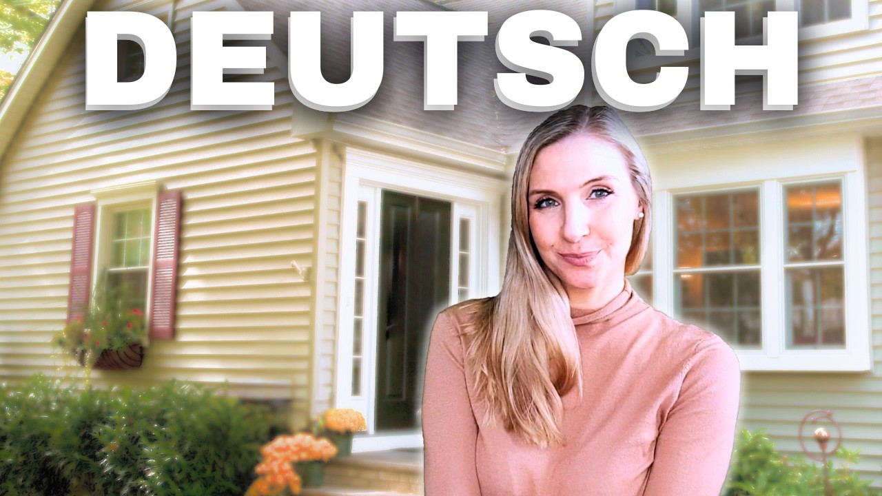 Deutsch lernen im Wohnzimmer 🛋️ | Verstehe 95% mit 3000 W&ouml;rtern