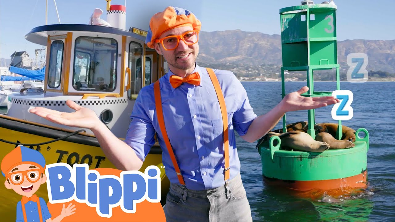 Boat Adventure with Blippi 🚤 Learn About Water Transportation | Blippi