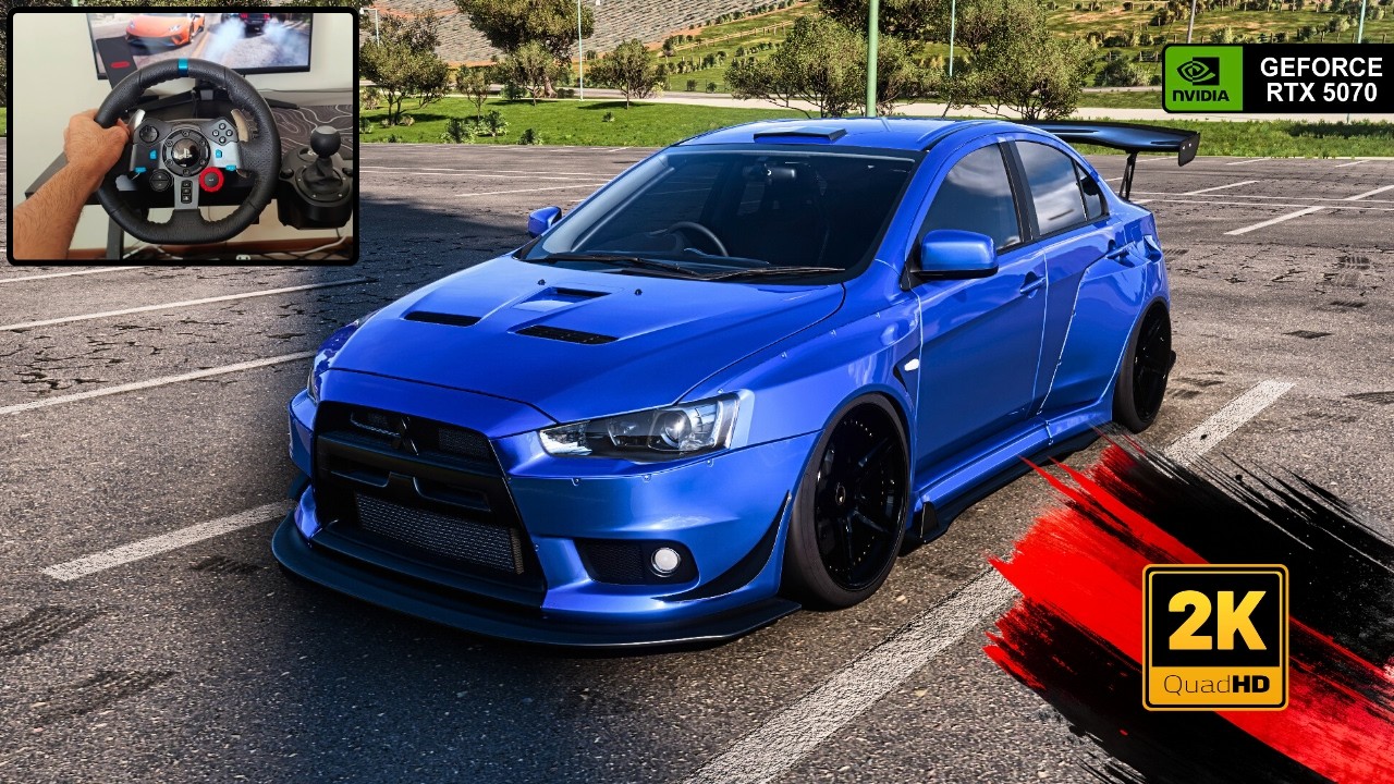 MITSUBISHI LANCER EVOLUTION X GSR | Forza Horizon 5 | Logitech G29 Steering Wheel