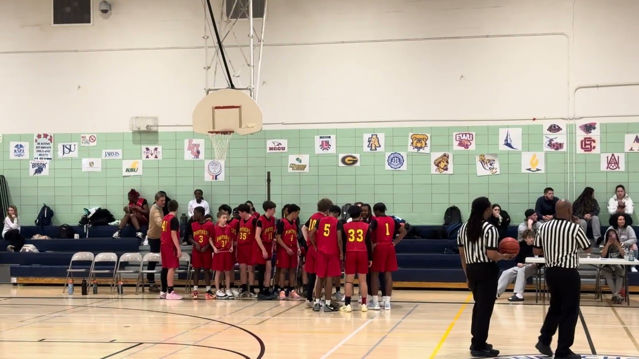 PerryHall Middle School Boys🏀 Varsity vs Gen Stricker 1st Half