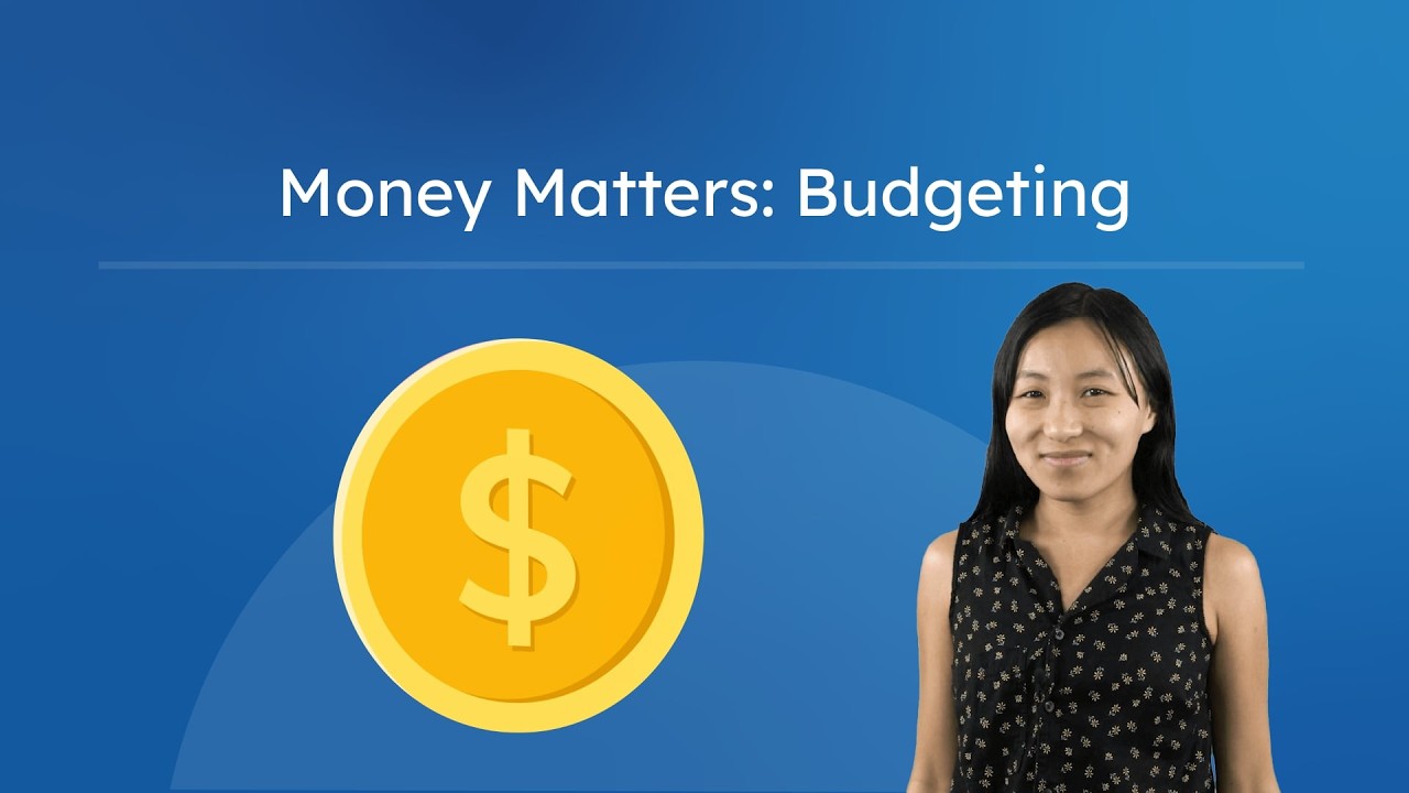 Money Matters: Budgeting - Budget Basics for Middle Schoolers