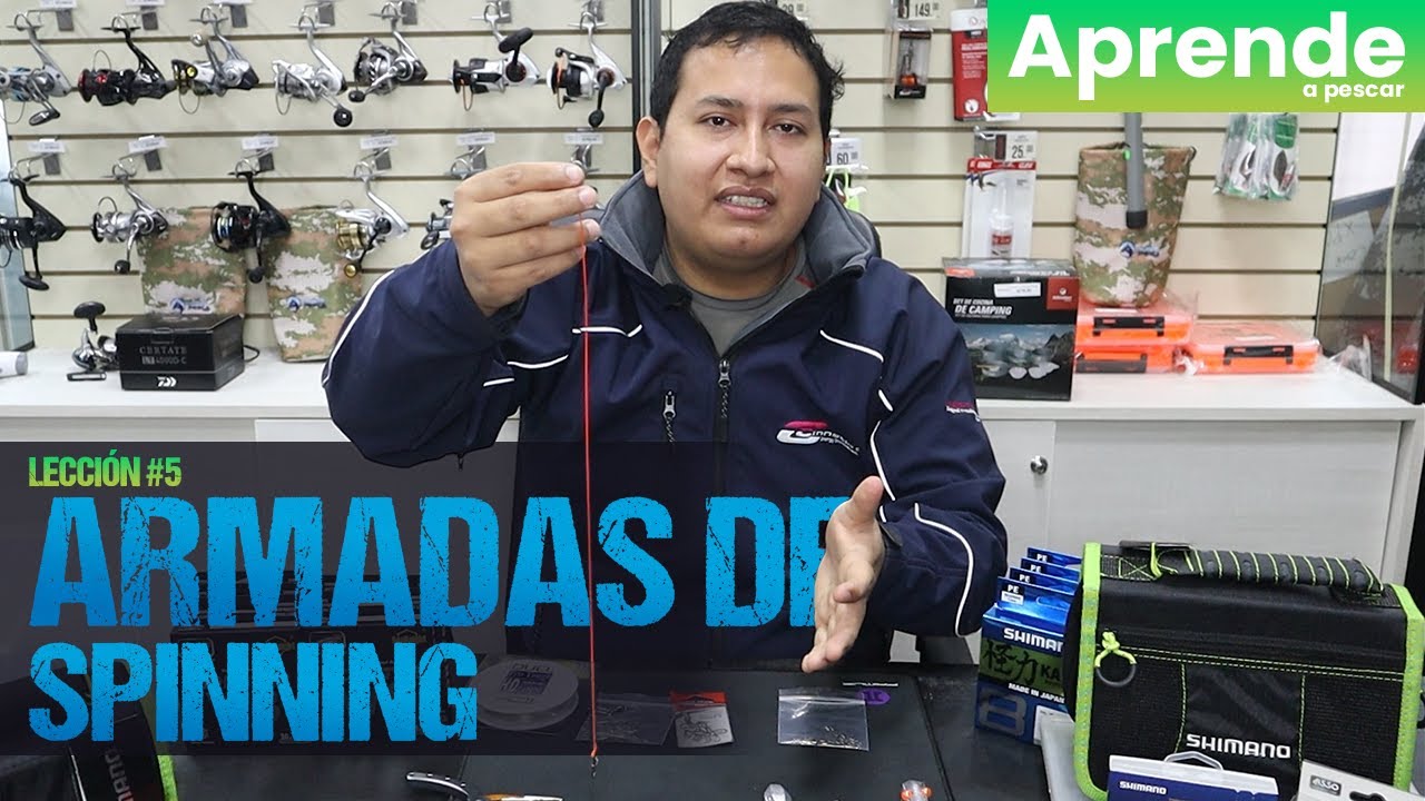 Armada para spinning | Lección #5 | Aprende a pescar