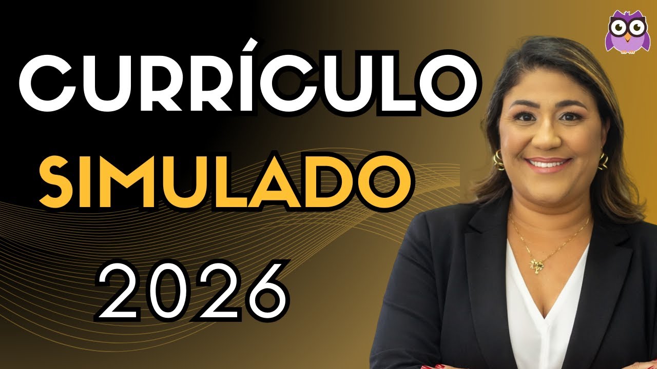 CURRÍCULO - SIMULADO 2026