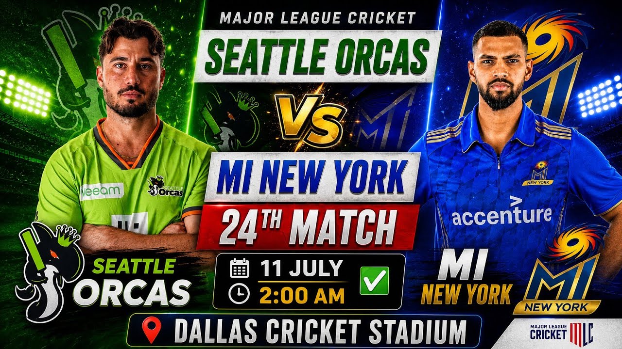 SO VS MINY 🔥|| 24th MATCH || SO VS MINY DREAM 11 PREDICTION & PLAYING 11 🍀 || #mlc