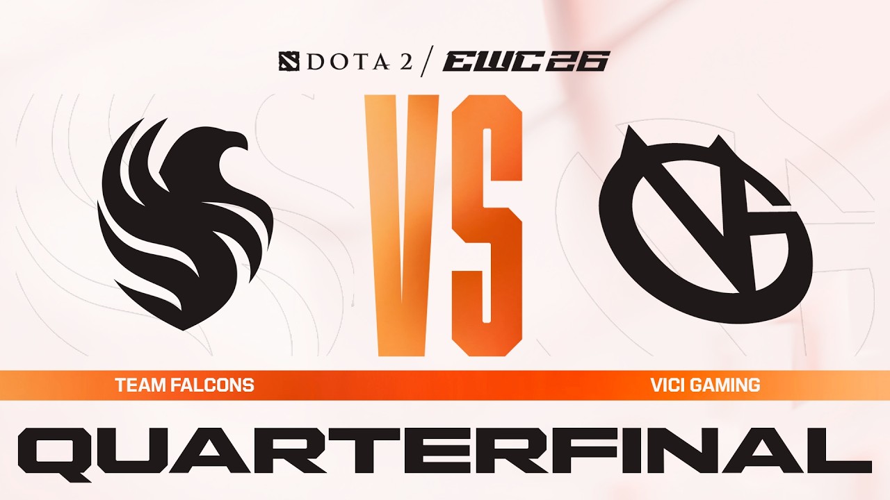 Team Falcons vs. Vici Gaming | Dota 2 at EWC 26 &ndash; Quarterfinal &ndash; VOD