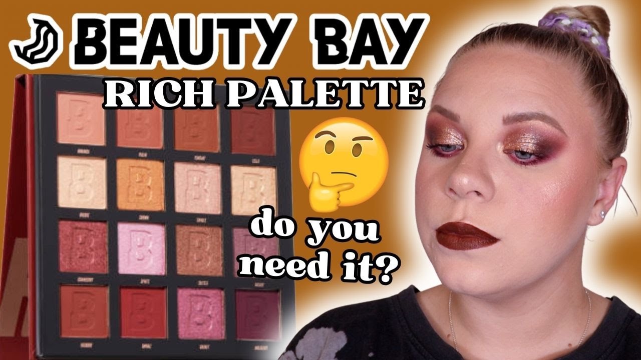 *НОВИНКА* ПАЛЕТКА ТЕНЕЙ ДЛЯ ВЕК BEAUTY BAY RICH | СВОТЧИ, ИНСТРУКЦИЯ И ОБЗОР | makeupwithalixkate