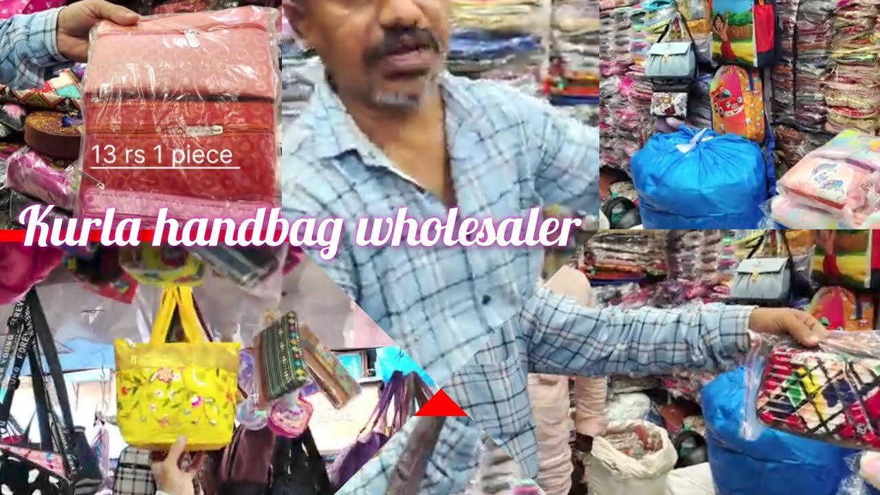 Hand bag wholesaler Mumbai in kurla / All types bags pears sling bag carry bags wholesaler in mumbai